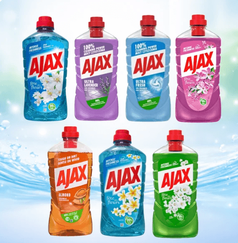 Ajax 1L – Detergent Universal pentru Pardoseli | Diverse Parfumuri