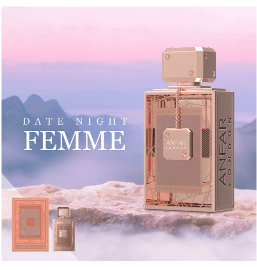 DATE NIGHTS FEMME by ANFAR LONDON, extract de parfum, femei, 100ML