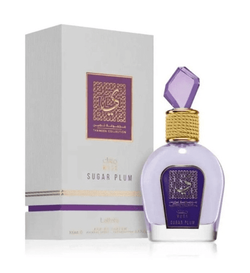Apa de parfum Lattafa, Thameen, Sugar Plum, Femei,100 ml