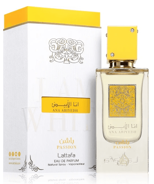 Ana Abiyedh Passion, Lattafa 60 ml, apa de parfum, unisex