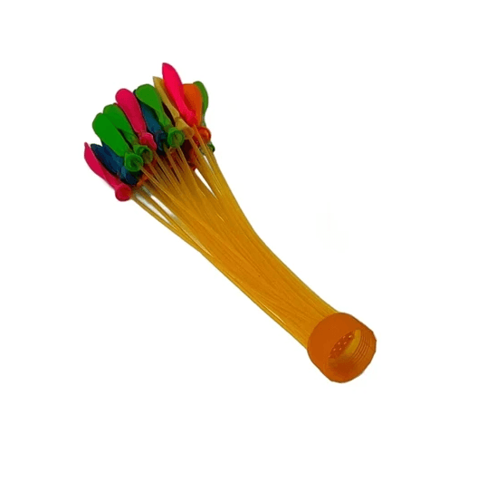 Set 37 Baloane cu Umplere Rapidă – Conector pentru Robinet, Umflare Simultană, Culori Asortate