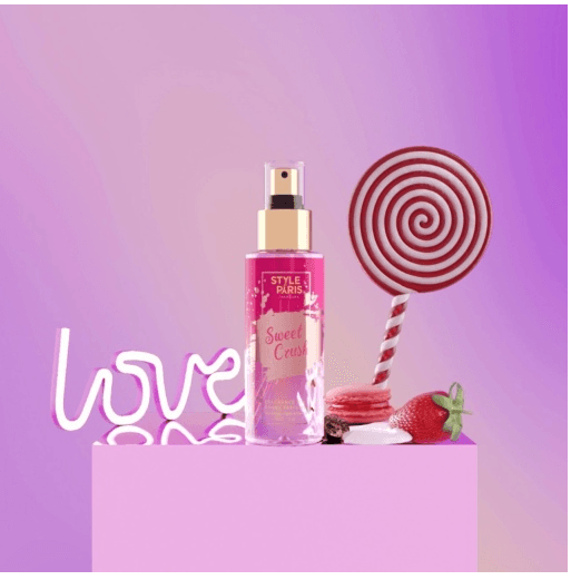 Spray de corp Sweet Crush - Style Paris, 100 ml