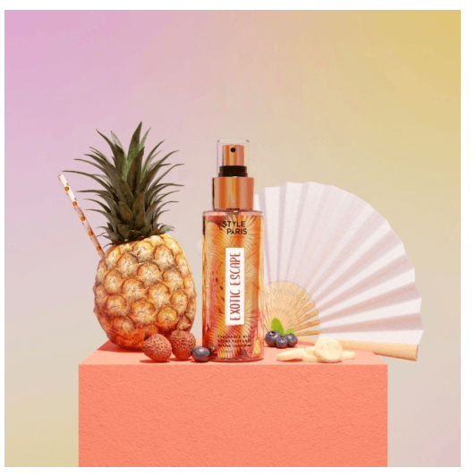 Spray de corp Exotic Escape - Style Paris, 100 ml