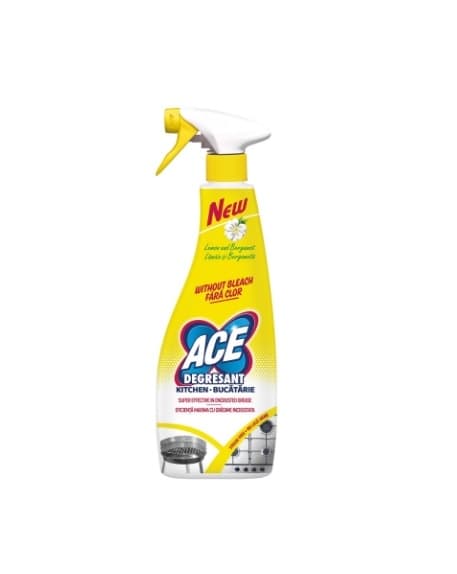 ACE SOLUȚIE SPRAY DEGRESANT BUCĂTĂRIE 650 ML LĂMÂIE