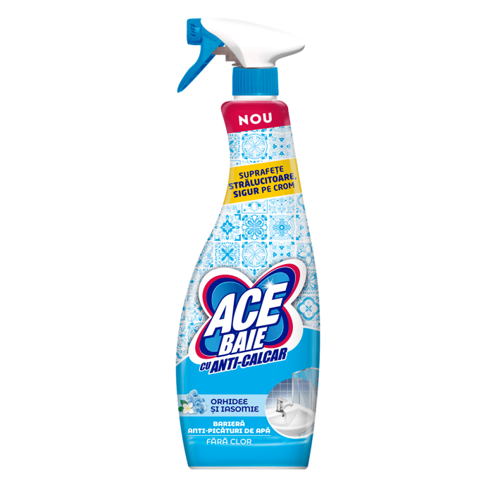 ACE SPRAY BAIE ANTICALCAR 650 ML ORHIDEE ȘI IASOMIE